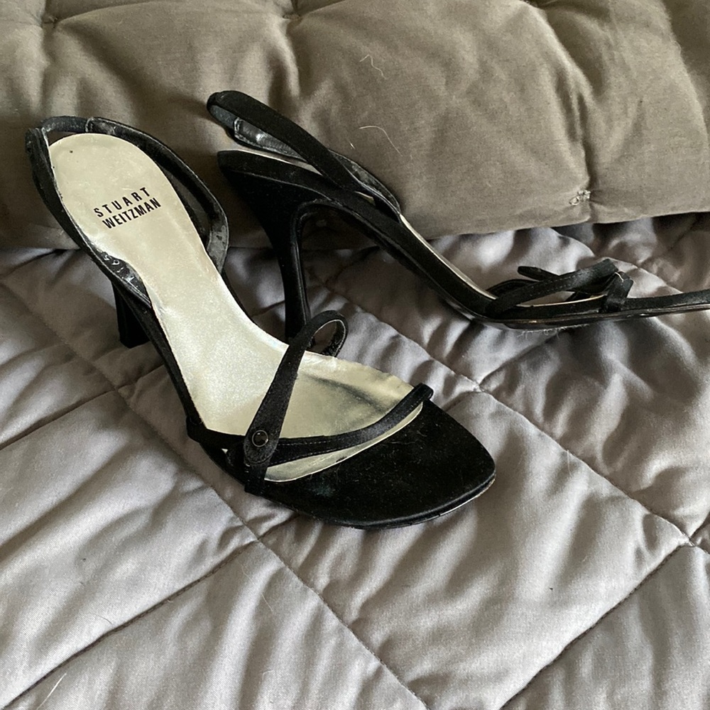 Stuart Weitzman jeweled heels